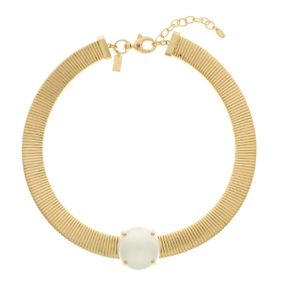Wide Omega Pearl Choker - Picture 1 of 2